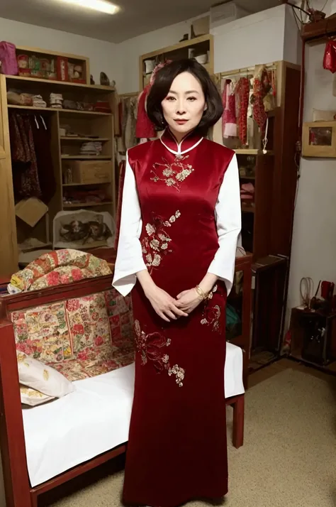 A guy wakes up in the body of a Chinese woman of 40 years she owns a small shop in Chinatown, In addition to being extremely nationalistic, She has her hair down to her jaw, she is quite thin but with nice curves despite her age, usually her entire wardrob...