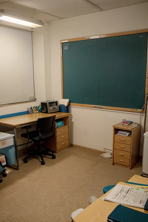 un teacher room