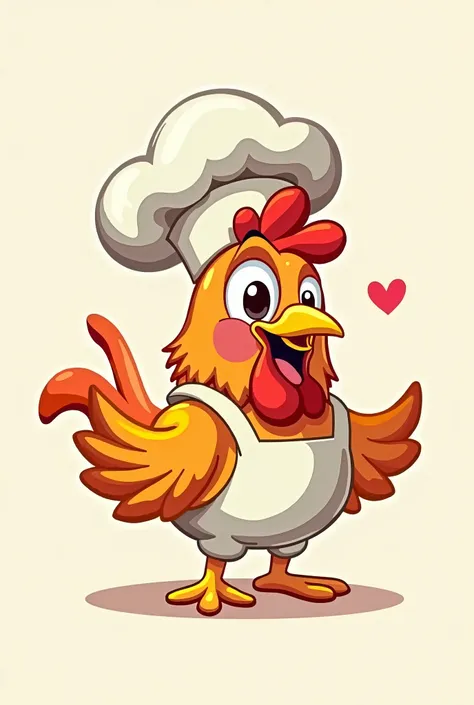 chef chick vector logo