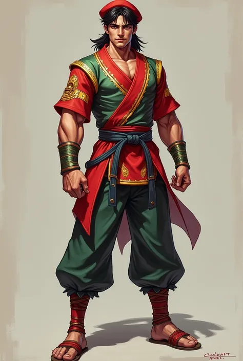 March Franco is the third hero of the sixth division, hailing from Peru. He is a man of average height, with black hair and brown eyes. His appearance reflects the vibrant energy and resilience of traditional fighters. Although his physique is not massive,...