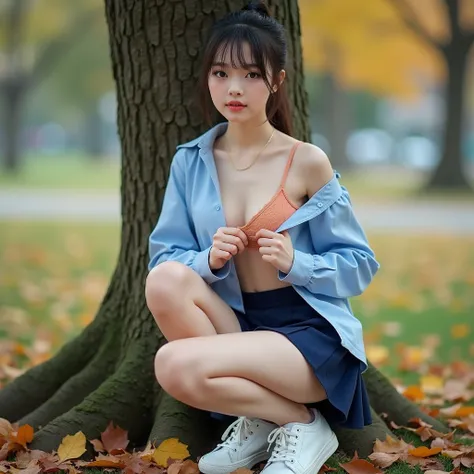 (((Photography))),masterpiece, nsfw 85mm,Official AR RAW Photos,

((realistic,Ultra_detailed)), best quality,chromatic aberration Anatomically correct,Textured skin 
((16 years girl from East Asia, pale pale skin, sweat skin)) 
height 148 centimeters, a ti...