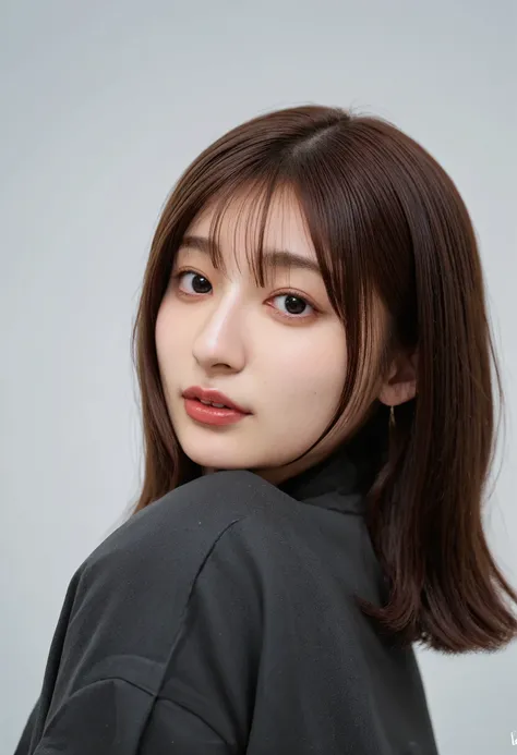 Cute Japanese Women Photos, ((smile:1.0)), 20 years old, (photo Realistic:1.4), (hyper Realistic:1.4), (Realistic:1.3), (Smoother lighting:1.05), (Improving the quality of cinema lighting:0.9), 32K, 1 person,20 years oldの, Realistic lighting, Backlight, Th...