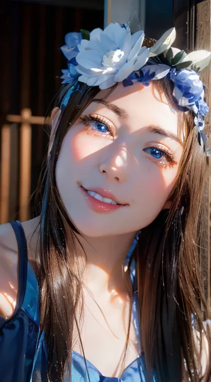 high resolution, 8k, the highest quality, detailed, semi-realistic anime, 3d anime style, Soft Anime CG, a girl, A 20 year old Japanese woman, thin, Modeling, Shiny brown hair, detailedな顔, Beautiful and detailed, shiny skin, Hard focus、film grain, soft lig...