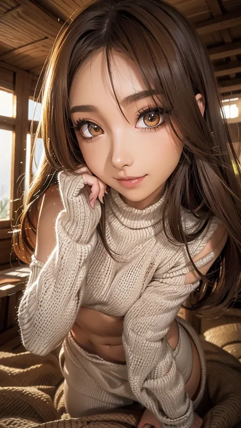 Very detailed, Beautiful and high quality, Professional photography, Like a poster, Beautiful detailed round eyes, Beautiful detailed face, Full Body Ezbian, Medium Long Hair, Casual Hairstyles, (Random color hair, Golden mesh), Big Eyes, Random color eyes...