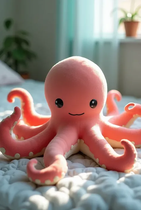 Living octopus plushie