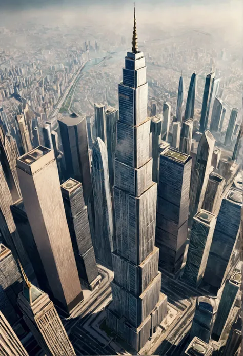 A man walking around the tallest building in the world and was robbed by group of men