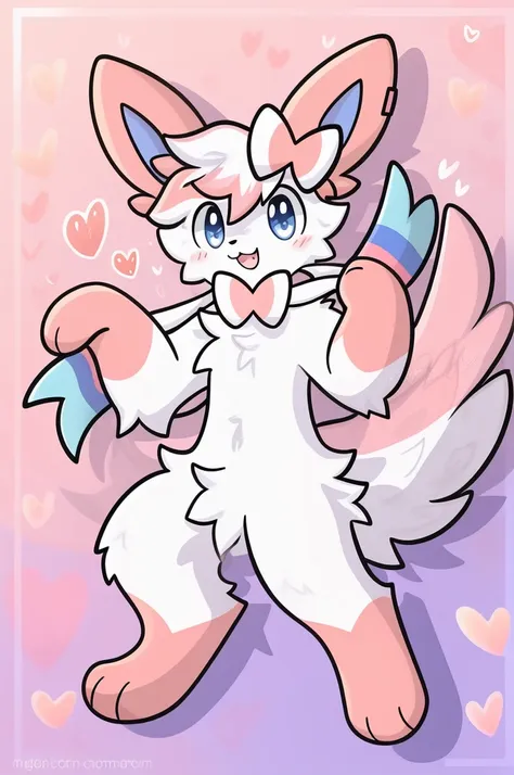 sylveon antropomorfo  full budy