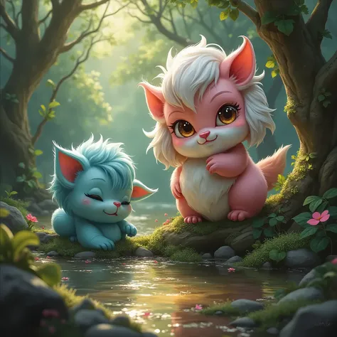 poros, magical creatures, nature, best quality, masterpiece, league of legend