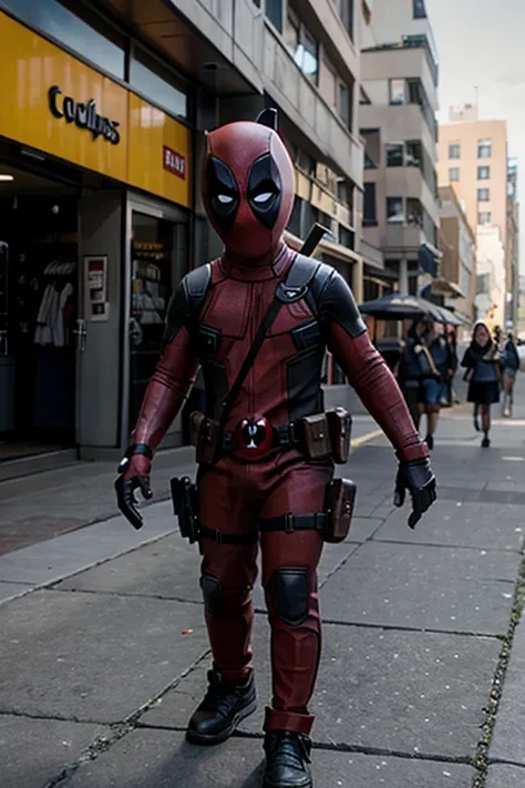 DEADPOOL CHILD WALKING