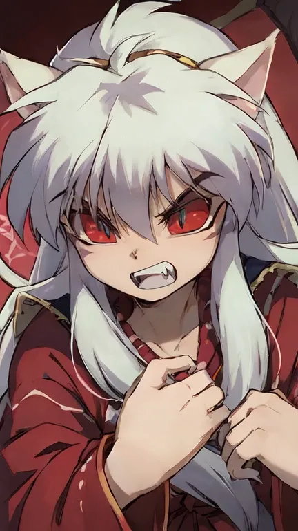 Highest quality,Inuyasha,Inuyasha Yokai,tooth,Intimidate