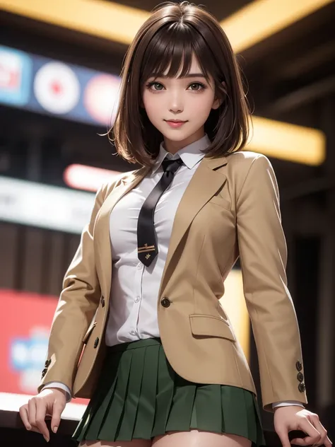 8k, Best Quality, The real picture, Intricate details, Very detailed, Ultra-high resolution, Depth Field, (Realistic,Realistic:1.2), Tabletop, Full Body Shot, (((1 girl))), eye_Chan, so beautiful, innocent big eyes, Beautiful breasts:1.5, 非常に詳細なeye:1.2), (...