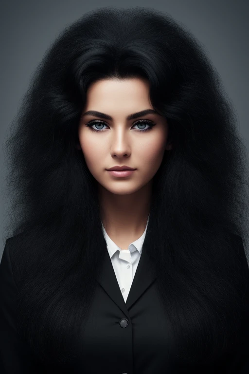 most very jet black hair,very long hair,most very wolf hair,most very lion hair,very flashy semi afro hair,most very frizzy hair,coarse hair,most very stiff hair,most very spread hairstyle,thick hair,fluffy hair,most very heavy weight hair,most very volumi...