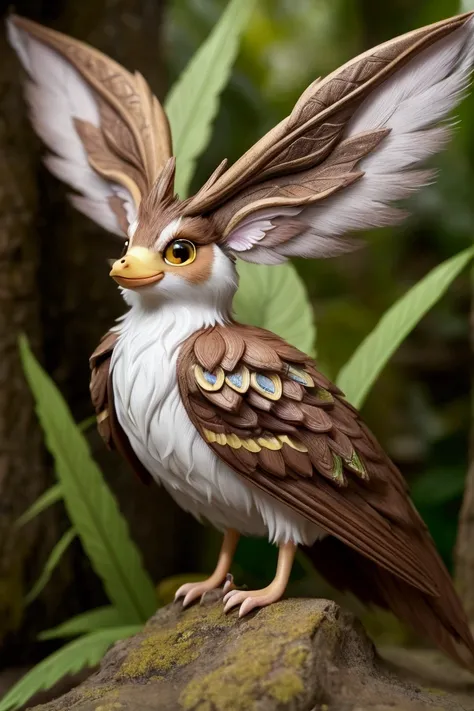 In a fantasy world full of surreal magic, Get to know Wolpertinger, a super cute cartoon puppy. With oversized eyes and a playful grin, This cute creature resembles a cartoon cat or a cartoon duckling, but with the unique characteristics of a Wolpertinger....