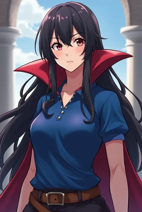 Fire Emblem, Princess, Lucina wearing a Massive Popped Collar Polo while