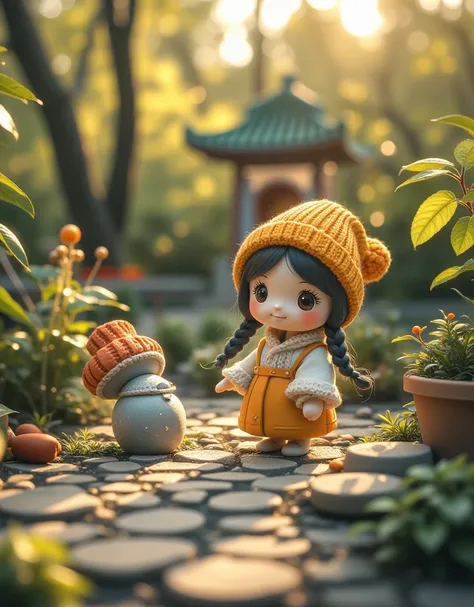 Super cute clay world，Isometric view of Beijing, China,Cute clay stop motion animation,Features,Tilt action,Excellent lighting effects,landscape,3D,Brush Rendering,3D Effects,Super Detail