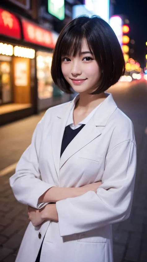 High resolution raw color photos, Professional photography, High resolution face, (Fine grain, Highly detailed skin, Highly detailed nose, Highly detailed mouth:1.2), Perfect Anatomy, all_white_clothes, female, 15_years_old, Japanese, average_height, avera...