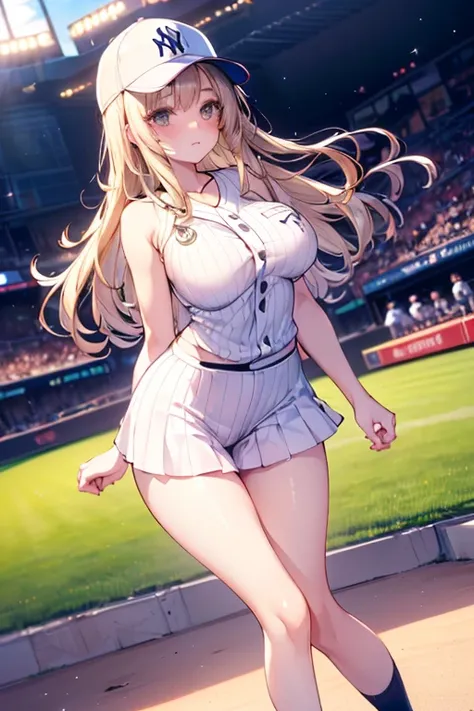 ((((masterpiece, Best Quality, High resolution)))), extremely detailed 8K, (sexy Beautiful  japanese girl with slim body:1.6),(playing baseball:1.6), (Ultra HD, Ultra-detailed, Highly detailed, Highly realistic, Ultra-realistic, photos realistic),{ short d...