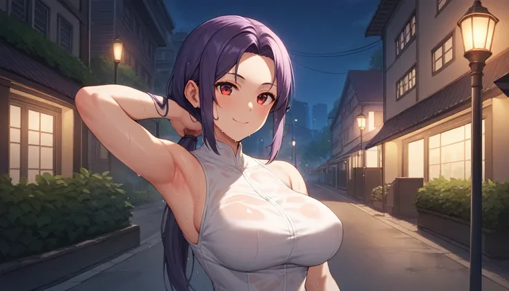 score_9, score_8_up, score_7_up, one girl,smile, hirokazu koyama ,sweaty,sexy,pixel perfect,large breasts,anatomically correct, ...