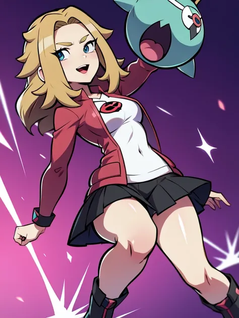 generate a lass from pokemon sword and shield