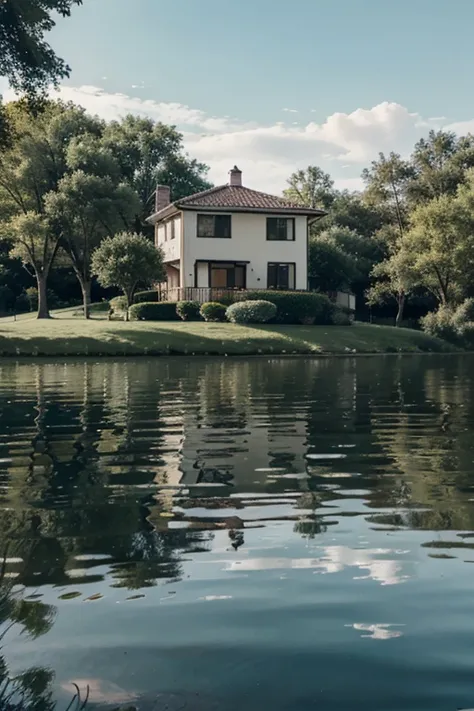 House by the lake
