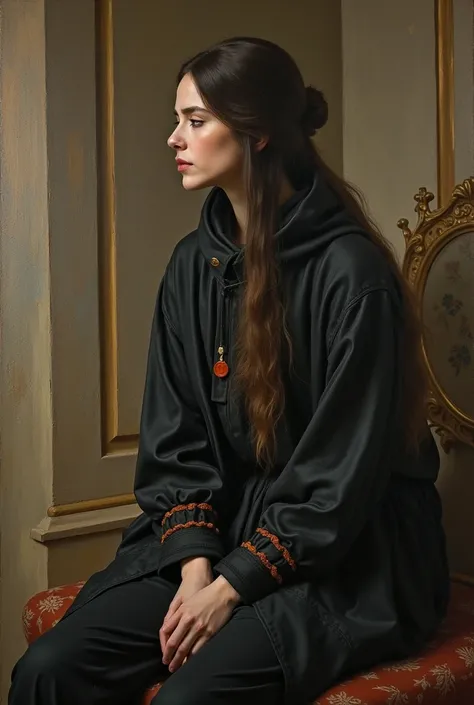 paint, Baroque, outfit, depth, sadness, calm, peace, nostalgia.