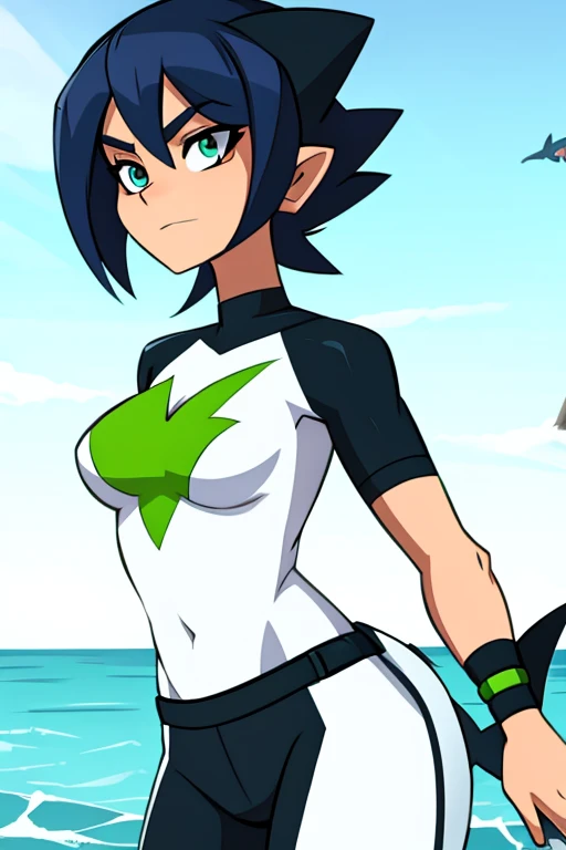 Female shark ben 10 reboot style 