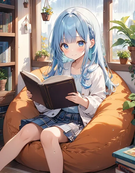 asterpiece, best quality, extremely detailed, (illustration, official art:1.1), 1 girl ,(((( light blue hair)))), ,(((( light blue long hair)))),light blue hair, ,((blush)) , cute face, big eyes, masterpiece, best quality,(((((a very delicate and beautiful...