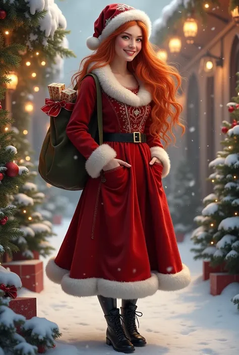 santa girl 