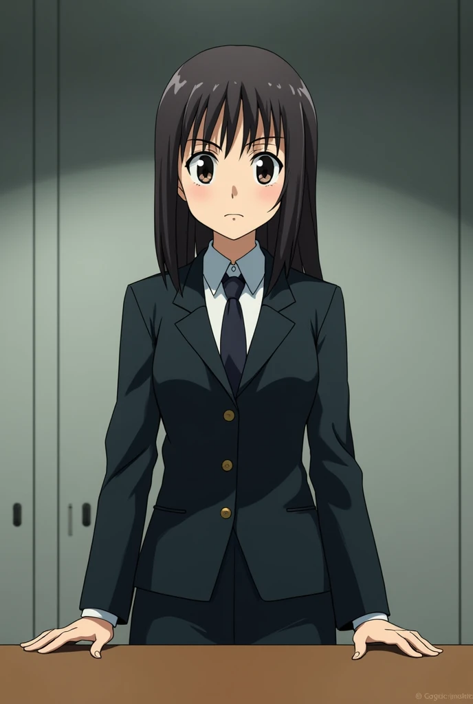 Sakaki Azumanga Daioh of secretary and authoritarian