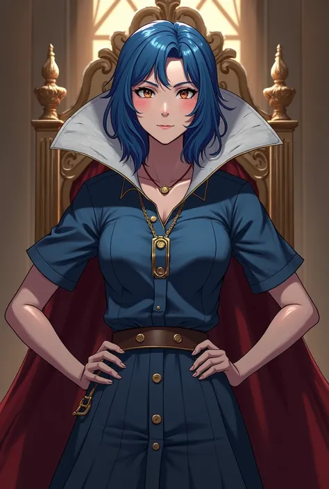 Fire Emblem, Queen, Lucina wearing a Massive Popped Collar Polo