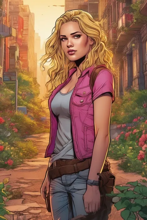 #028 - Comic book cover art