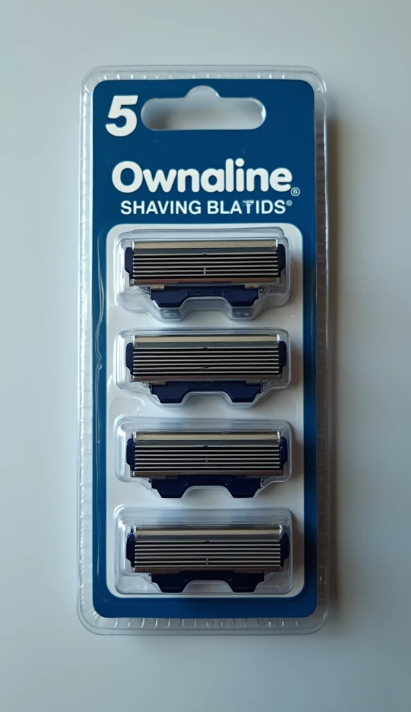 Packet of 6 shaving blades: Packet contains 6 shaving blades, which are manufactured by Bangladesh for ₹ 5. The name of the Bangladeshi company should also be printed on the packet.