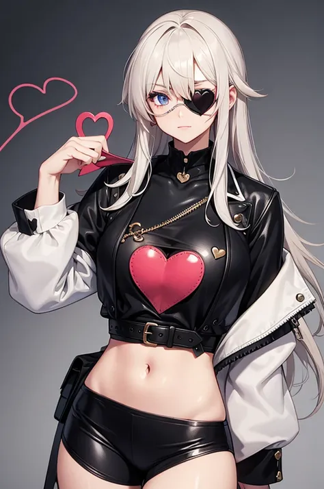 heart eyepatch