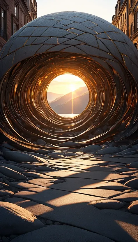 conceptual installation art, sunrise from outside the Earth, BREAK delicate and dynamic textures, contrasts of light and shadow, 2.5D, artistic photography, hyper realistic, digital graphic CG, BREAK ultra detailed, absolutely resolution, best quality