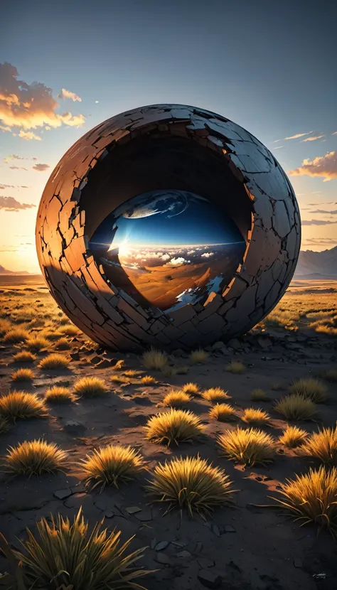 conceptual installation art, sunrise from outside the Earth, BREAK delicate and dynamic textures, contrasts of light and shadow, 2.5D, artistic photography, hyper realistic, digital graphic CG, BREAK ultra detailed, absolutely resolution, best quality