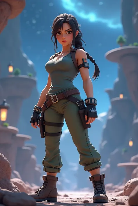 Lara Croft joins Super Smash Bros Ultimate. 8k HD High Quality image. Lara Croft’s outfit is from the The Rise of the Tomb Raider. Larw Croft is in Super Smash Bros Ultimate Battlefield.

