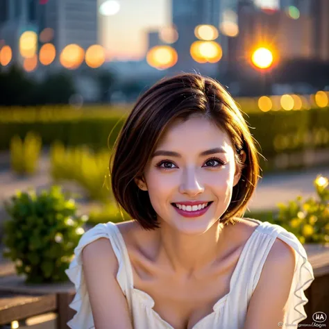 (Realistic, 超Realistic:1.4), 16K HDR, High resolution,(Wine Glasses),(Wine bottle),(Champagne glasses),Age 33,2,Happy smile、short hair,The best smile、Japanese actress,so beautiful(It looks like the real thing),dress、red wine、White Wine、Sparkling wine、Slim ...