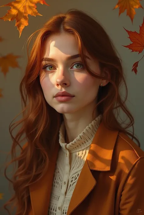 Autumn woman