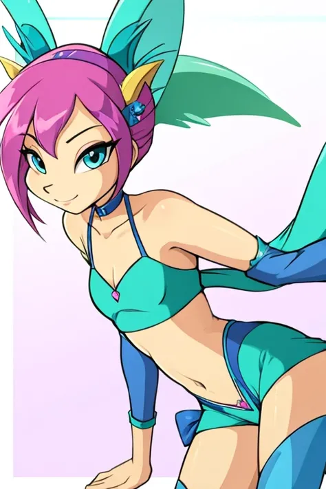 Female furry Maryam platypus winx club style 