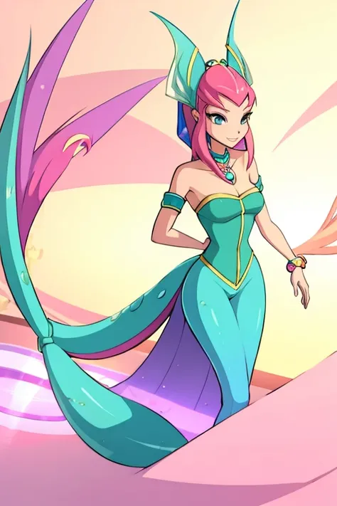 Female furry Maryam platypus winx club style 