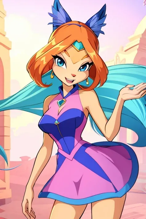 Female furry Warner winx club style 