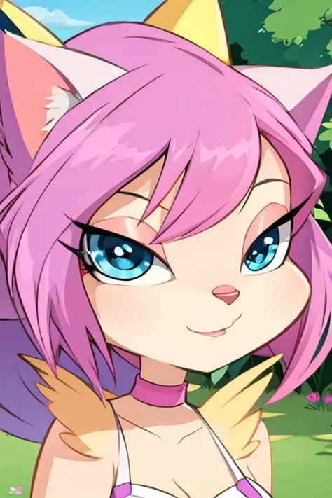 Female furry nice eyes cat winx club style 