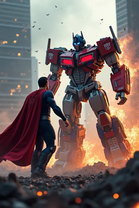 Superman vs. Optimus Prime 