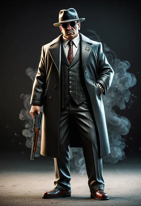 Mafia Boss, by Aleksandr Shilov.
full body, best quality, masterpiece, intricate details, ultra-detailed