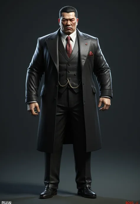 Mafia Boss, by ruan_jia.
full body, best quality, masterpiece, intricate details, ultra-detailed