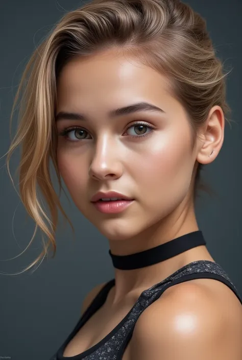 (realistic:1.4),1 blonde girl,beautiful detailed eyes,beautiful detailed lips,extremely detailed face,longeyes lashes,short hair...