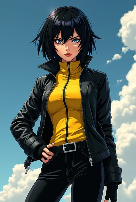 From Disney Tomago GoGo Böse Cool Black Jacket Zip Black Hose In Infinity Anime Style 