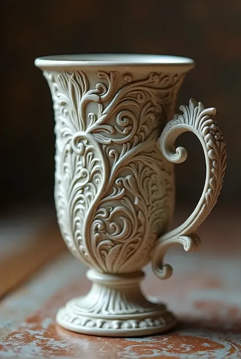 ornate mug