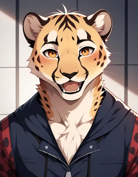 dagasi, body fur,  score_9, score_8_up, score_7_up, score_6_up, source_anime, rating_safe, dagasi_style, furry, cheetah, white skin, motted cheetah patern,  furry female,