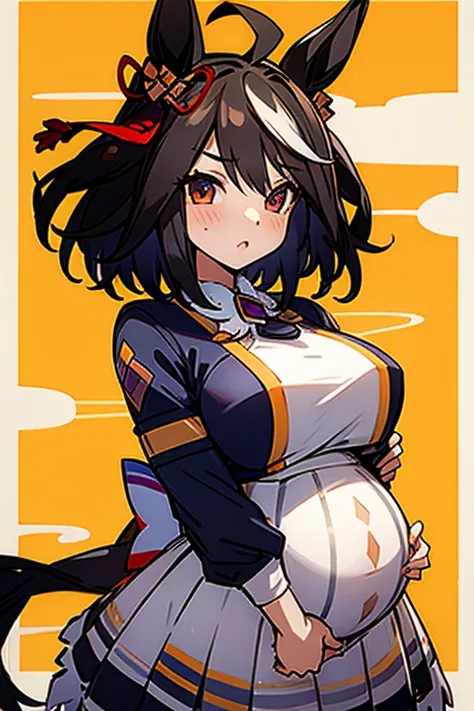 Uma Musume Kitasan Black Pregnant Woman